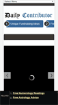 Mobile Screenshot of dailycontributor.com